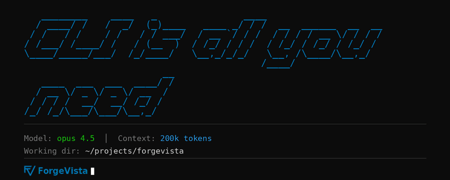 CLI is all you need.