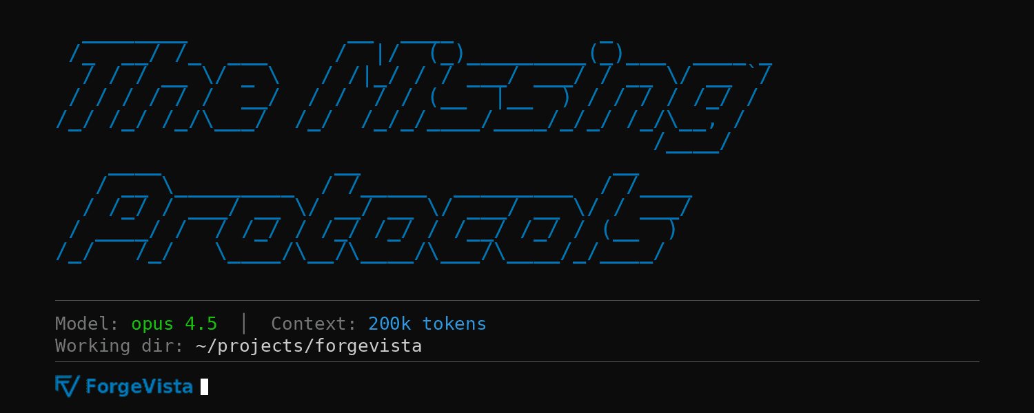 The stack you don't see — four layers between you and the model.